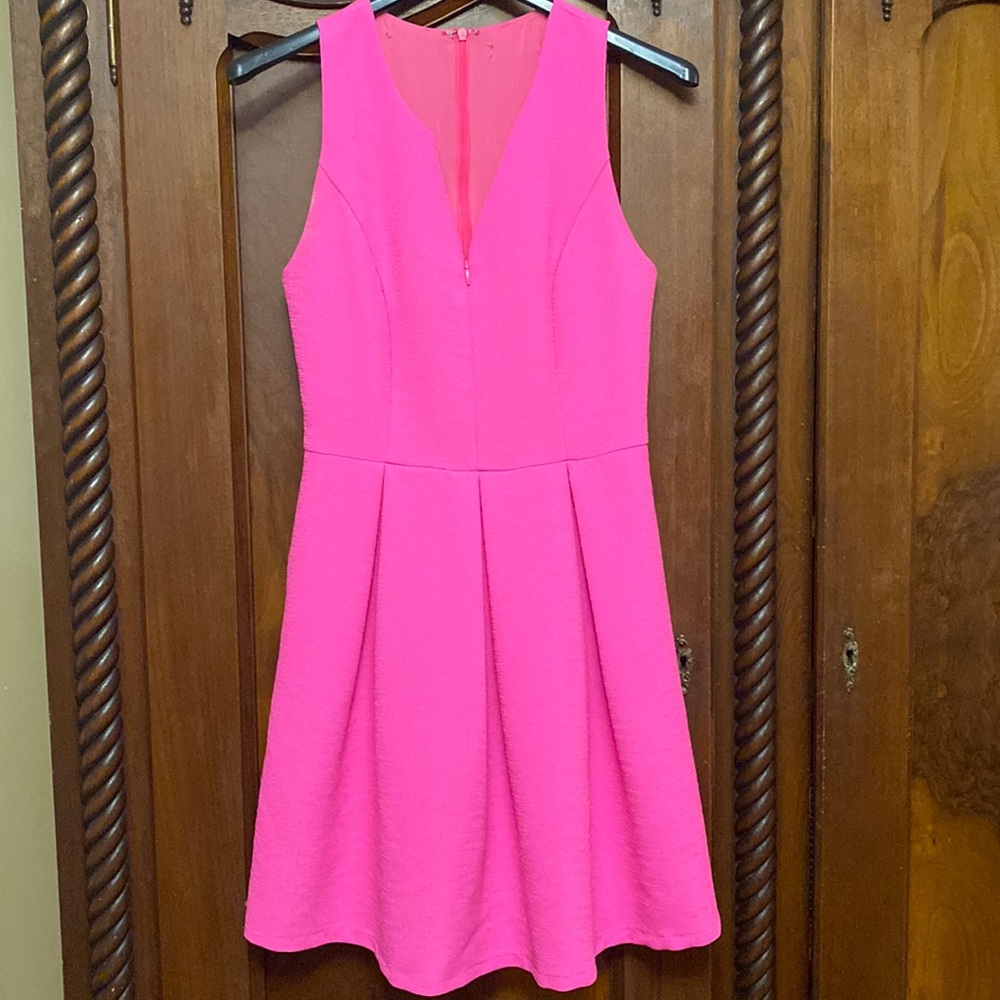 Jcrew Hot Pink Dress